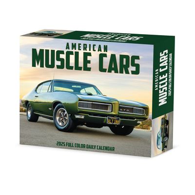 American Muscle Cars 2025 6.2 X 5.4 Box Calendar - Willow Creek Press - Merchandise - Willow Creek Press Calendars - 9781549240584 - September 10, 2024