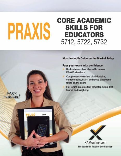 Cover for Sharon A. Wynne · Praxis Core Academic Skills For Educators 5712, 5722, 5732 (Book) (2017)