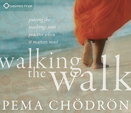 Cover for Pema Chodron · Walking the Walk: Putting the Teachings into Practice When it Matters Most (Audiobook (CD)) (2014)