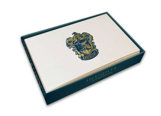 Harry Potter: Ravenclaw Crest Foil Note Cards - Insight Editions - Books - Insight Editions - 9781683832584 - January 21, 2018