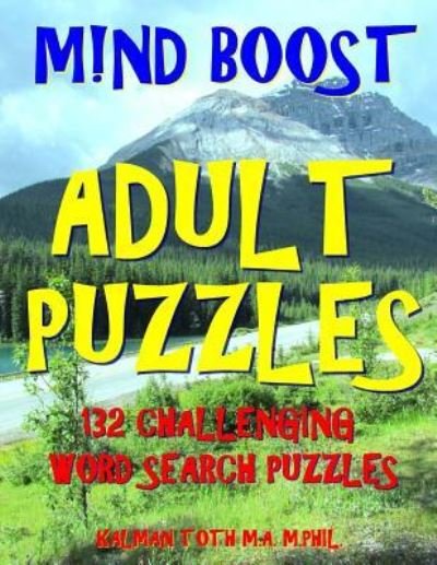 Cover for Kalman Toth M a M Phil · M!nd Boost Adult Puzzles (Paperback Book) (2018)