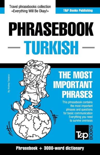 Cover for Andrey Taranov · English-turkish Phrasebook and 3000-word Vocabulary (Paperback Book) (2015)