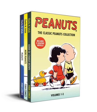 Peanuts Boxed Set - Charles M. Schulz - Kirjat - Titan Books Ltd - 9781787738584 - tiistai 4. lokakuuta 2022