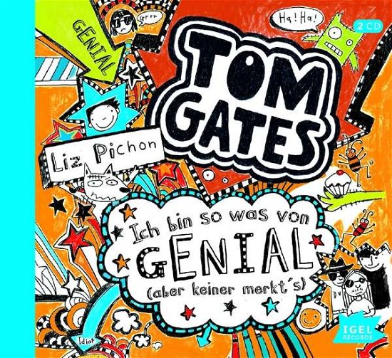 Tom Gates 4. Ich Bin Sowas Von Genial - Liz Pichon - Music - IGEL RECORDS - 9783731311584 - March 20, 2017