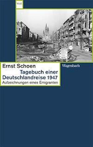 Cover for Sabine Schiller · Tagebuch einer Deutschlandreise 1947 (Book) (2023)