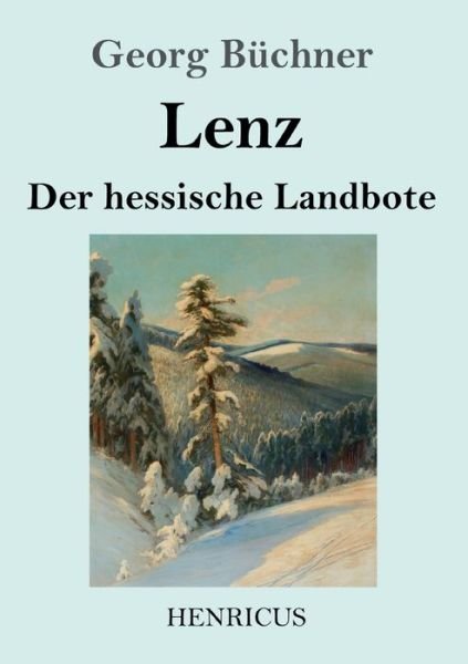 Cover for Georg Büchner · Lenz / Der hessische Landbote (Pocketbok) (2019)