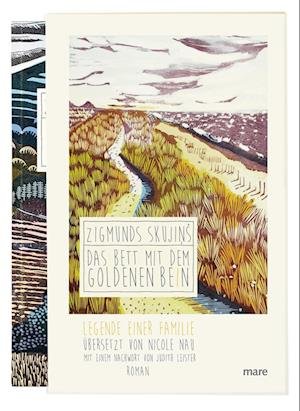 Cover for Zigmunds Skujins · Das Bett mit dem goldenen Bein (Buch) (2022)
