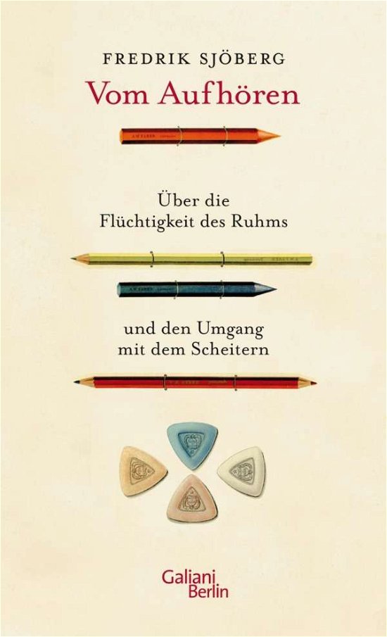 Cover for Sjöberg · Vom Aufhören (Bog)