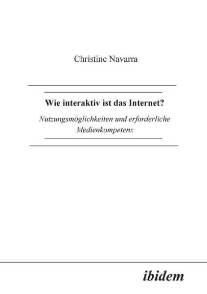 Cover for Navarra · Wie interaktiv ist das Internet (Book) (2000)