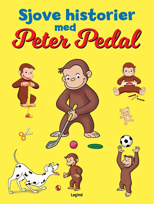 Cover for Sjove historier med Peter Pedal (Bound Book) [1st edition] (2023)