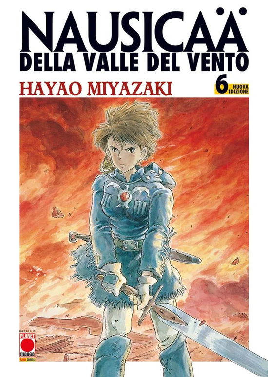 Cover for Hayao Miyazaki · Nausicaa Della Valle Del Vento #06 (Bog)