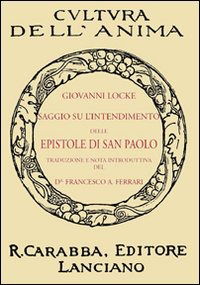 Cover for John Locke · Saggio Su L'intendimento Delle Epistole Di S. Paolo (Book)