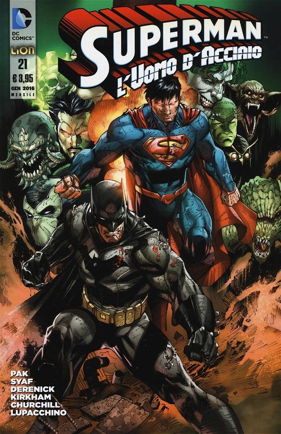 Cover for Superman · L'Uomo D'Acciaio #21 (Book)