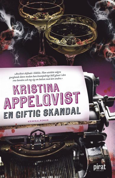 Cover for Kristina Appelqvist · En giftig skandal (ePUB) (2020)