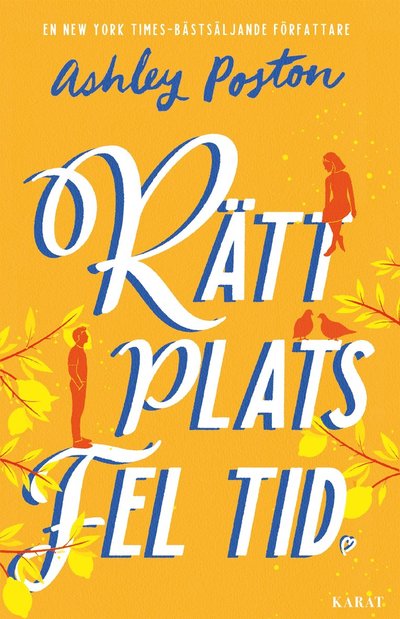 Cover for Ashley Poston · Rätt plats fel tid (N/A) (2024)