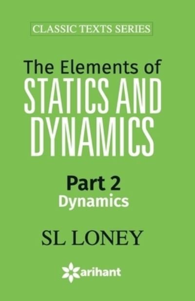 Cover for 49011020ele.Of Stat.&amp; Dyanamic-2 (Paperback Book) [6 Revised edition] (2018)
