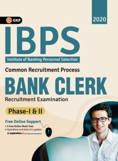 Ibps Bank Clerk 2020-21 Guide (Phase I & II) - Gkp - Books - G. K. Publications - 9789390187584 - September 30, 2020