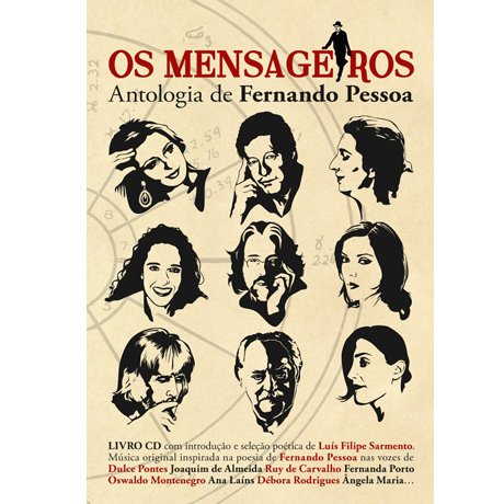Cover for Fernando Pessoa · O mensageiros / antologia de fernando (CD) (2017)