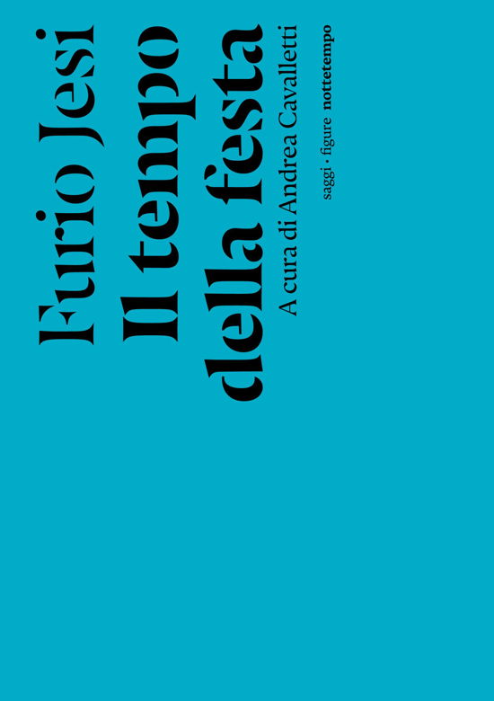 Cover for Furio Jesi · Il Tempo Della Festa (Book)