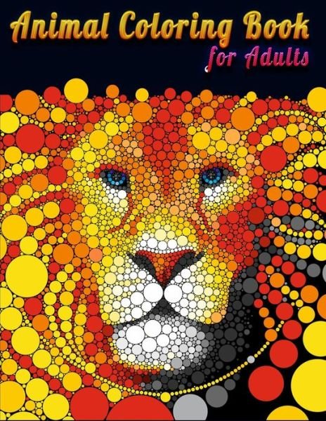 Cover for Masab Press House · Animal Coloring Book for Adults (Paperback Book) (2020)