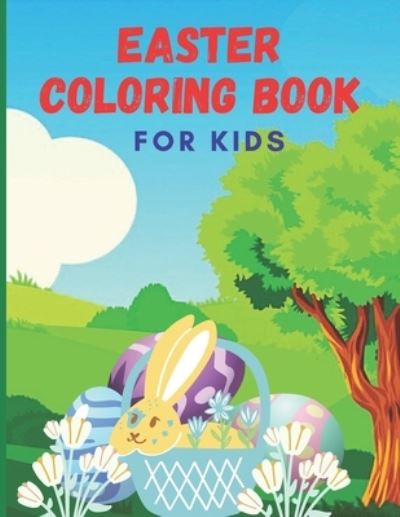 Cover for Easter Book · Easter Coloring Book (Paperback Book) (2021)