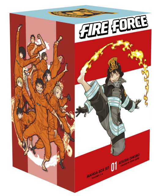 Cover for Atsushi Ohkubo · Fire Force Manga Box Set 1 (Vol. 1-6) - Fire Force Manga Box Set (Taschenbuch) (2024)