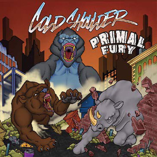 Cover for Cold Shoulder · Primal Fury (Oxblood W/ Cyan Splatter Vinyl) (LP) (2022)