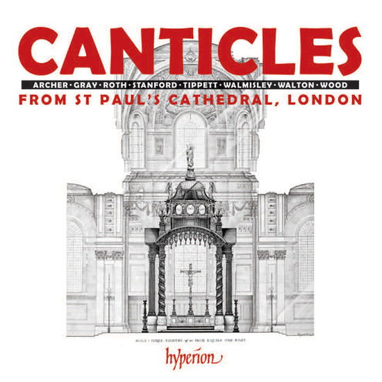 Cover for St Pauls Choircarwood · Canticles From St Pauls (CD) (2014)