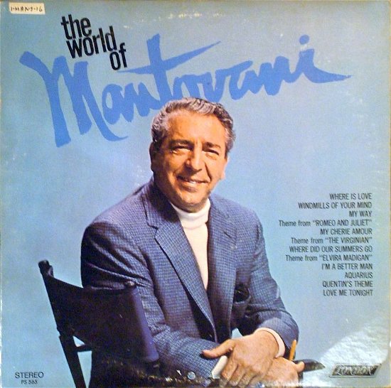 Cover for Mantovani  · World of Mantovani (CD) (2023)
