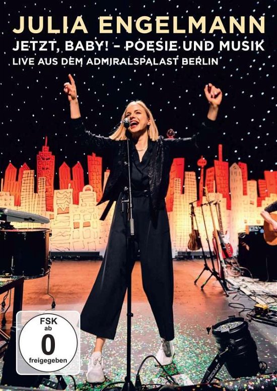 Cover for Julia Engelmann · Jetzt,baby! - Poesie Und Musik (DVD) (2018)