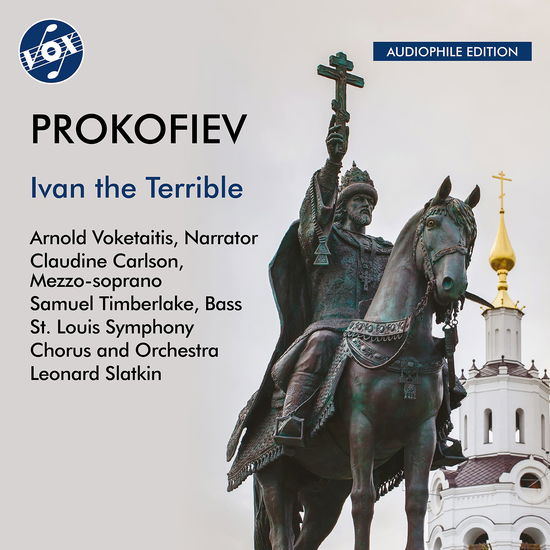 Prokofiev / Voketaitis / Carlson / Slatkin · Ivan the Terrible (Oratorio Arr. Abram Stasevich) (CD) (2024)