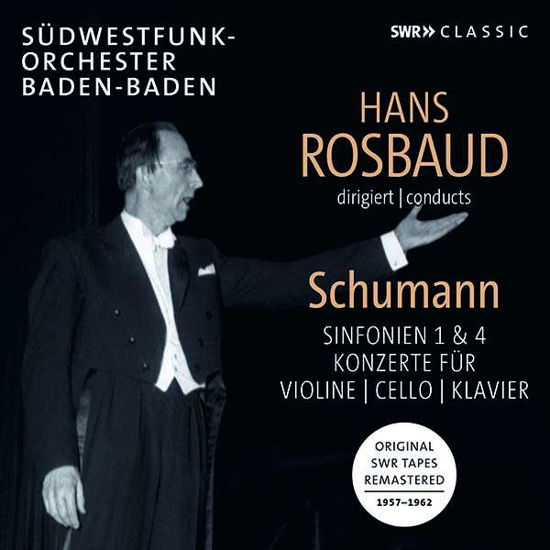 * Hans Rosbaud dirigiert: Sinfonien und Konzerte - Fournier / Szeryng / Fischer / Rosbaud / Südwestfunkorch. - Musiikki - SWRmusic - 0747313908585 - perjantai 18. lokakuuta 2019