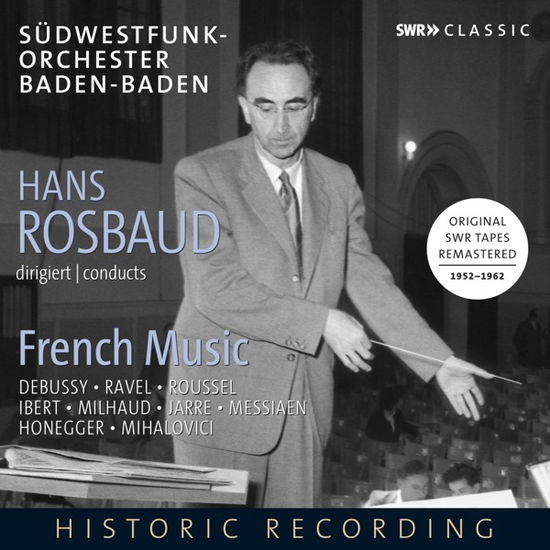 Cover for Hans Rosbaud · Hans Rosbaud Conducts French Music (CD) (2022)