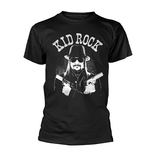 Cover for Kid Rock · Crossed Guns (T-shirt) [size S] [Black edition] (2018)