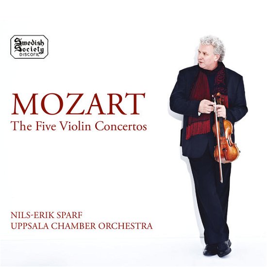 Mozart / Five Violin Concertos - Sparf / Uppsala Co - Musikk - SWEDISH SOCIETY - 0822659011585 - 31. mars 2014