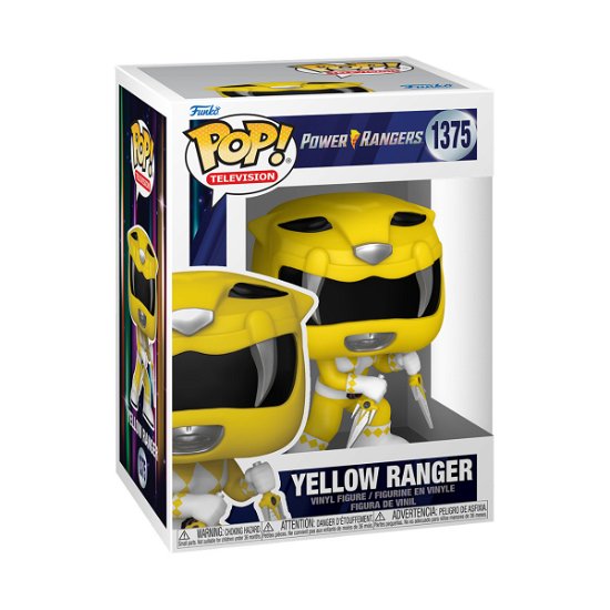 Cover for Funko Pop! Television: · Mighty Morphin Power Rangers 30th- Yellow Ranger (Funko POP!) (2023)