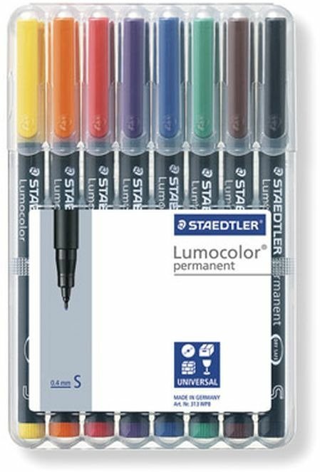 Cover for Staedtler · Lumocolor S, Wf, Farbs. 8er (MERCH) (2017)