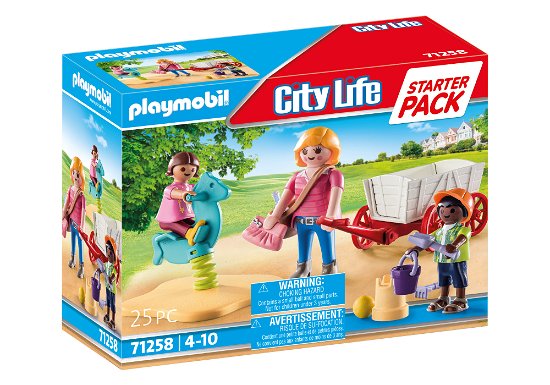 Cover for Playmobil · Playmobil Starterpack Opvoeder met Bolderwagen - 71258 (Toys)