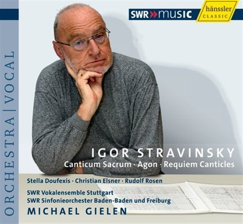 Cover for I. Stravinsky · Canticum Sacrum / Agon / Requ (CD) (2008)