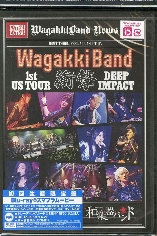 Wagakkiband 1st Us Tour Shougeki -deep Impact- <limited> - Wagakkiband - Música - AVEX MUSIC CREATIVE INC. - 4988064924585 - 25 de enero de 2017