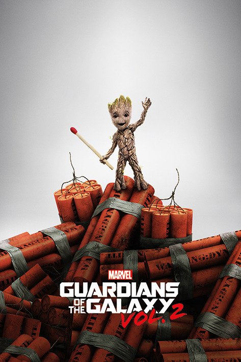 Cover for Pyramid International · Pp34158 - Poster - Guardians of the Galaxy Vol 2 Groot Dynamite (MERCH) (2019)