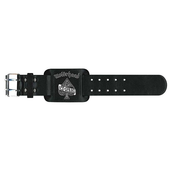Motorhead Leather Wrist Strap: Ace of Spades - Motörhead - Merchandise -  - 5055339745585 - 