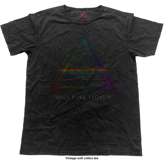 Pink Floyd Unisex Vintage T-Shirt: Why - Pink Floyd - Mercancía - Perryscope - 5055979992585 - 