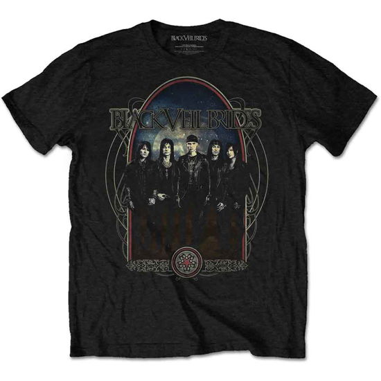 Black Veil Brides Unisex T-Shirt: Ornaments - Black Veil Brides - Merchandise - BandMerch - 5056170606585 - 