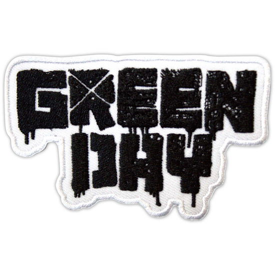 Cover for Green Day · Green Day Woven Patch: 21st Century Breakdown B&amp;W Logo (Standard) (Patch) (2024)