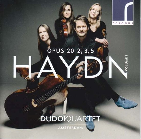 Cover for Dudok Quartet Amsterdam · Joesph Haydn: String Quartets. Op. 20. Volume 1. Nos. 2. 3 &amp; 5 (CD) (2019)