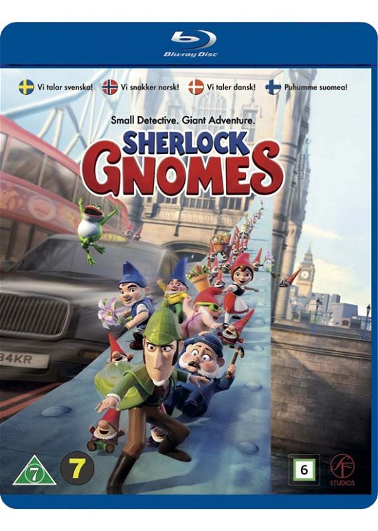 Cover for Mesterdetektiven Sherlock Gnomes (Blu-Ray) (2018)