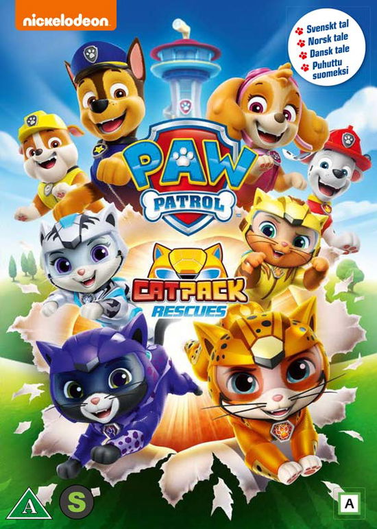 Paw Patrol: Cat Pack Rescues - Paw Patrol - Elokuva - Paramount - 7333018025585 - maanantai 27. helmikuuta 2023