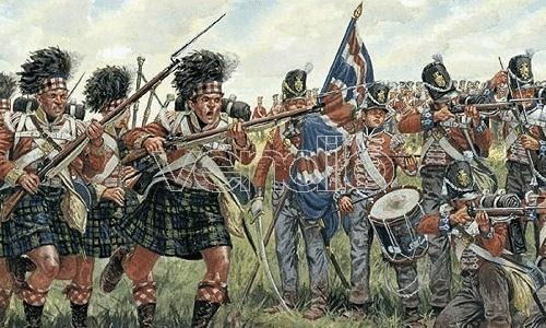 Cover for Italeri · British And Scots Infantry 1:72 (Brinquedos)