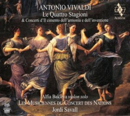 Cover for Savall, Jordi &amp; Alfia Bakieva &amp; Les Musiciennes Du Concet Des Nation · Antonio Vivaldi: Le Quattro Stagioni | Concerti D’il Cimento Dell’Armonia E Dell’Invenzione (CD) (2024)
